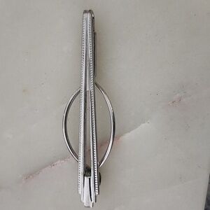 SWANK Vintage Silver Tone Tie Clip